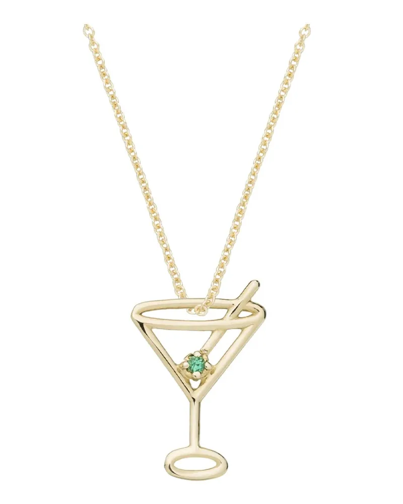 Aliita Martini Esmeralda" Necklace Metallic