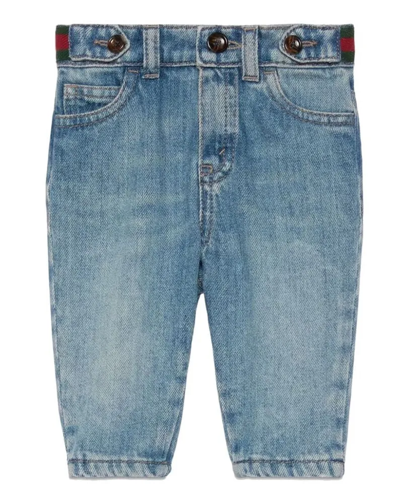 Gucci Shorts Organic Denim Blue