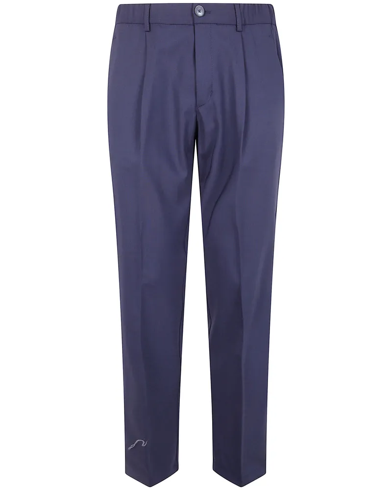 Herno Regular Fit" Trousers Blue