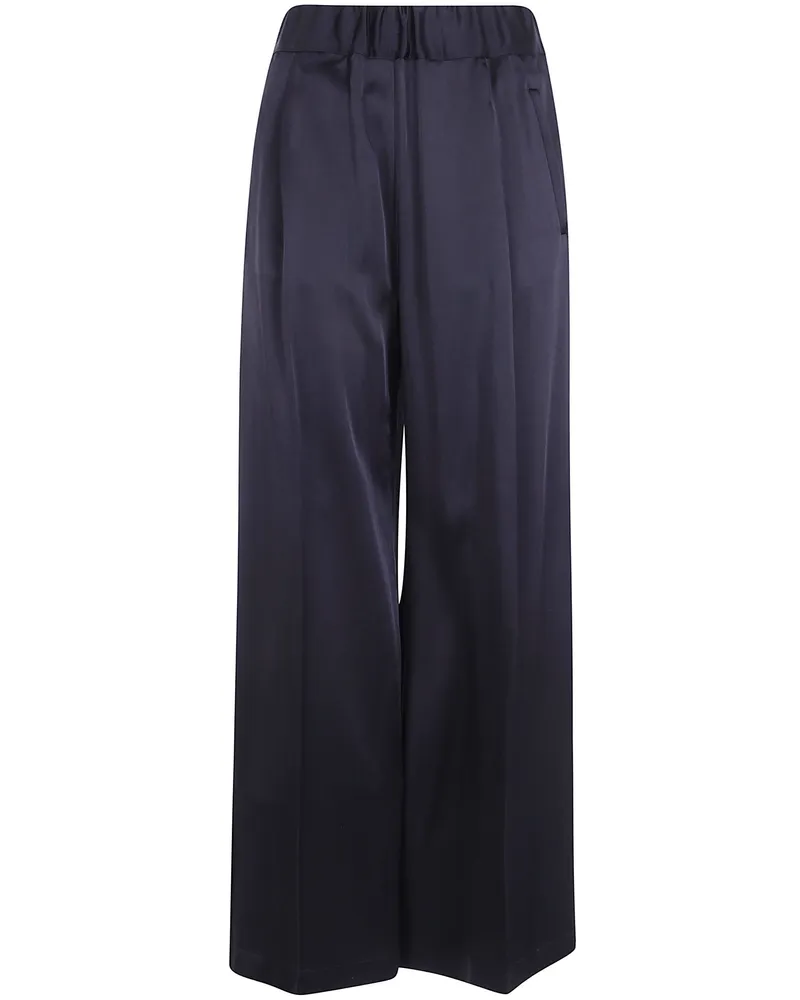 Semicouture Pants Wide Leg "Jhonny Black
