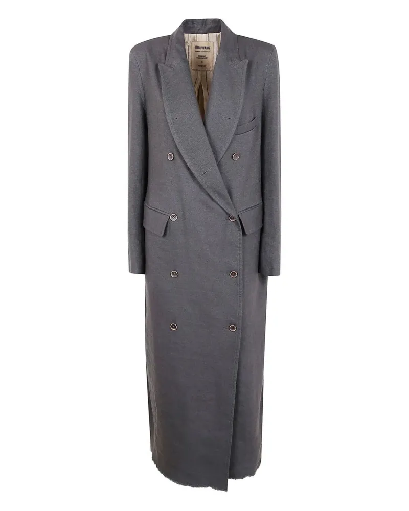 Uma Wang Cigna' Coat Gray