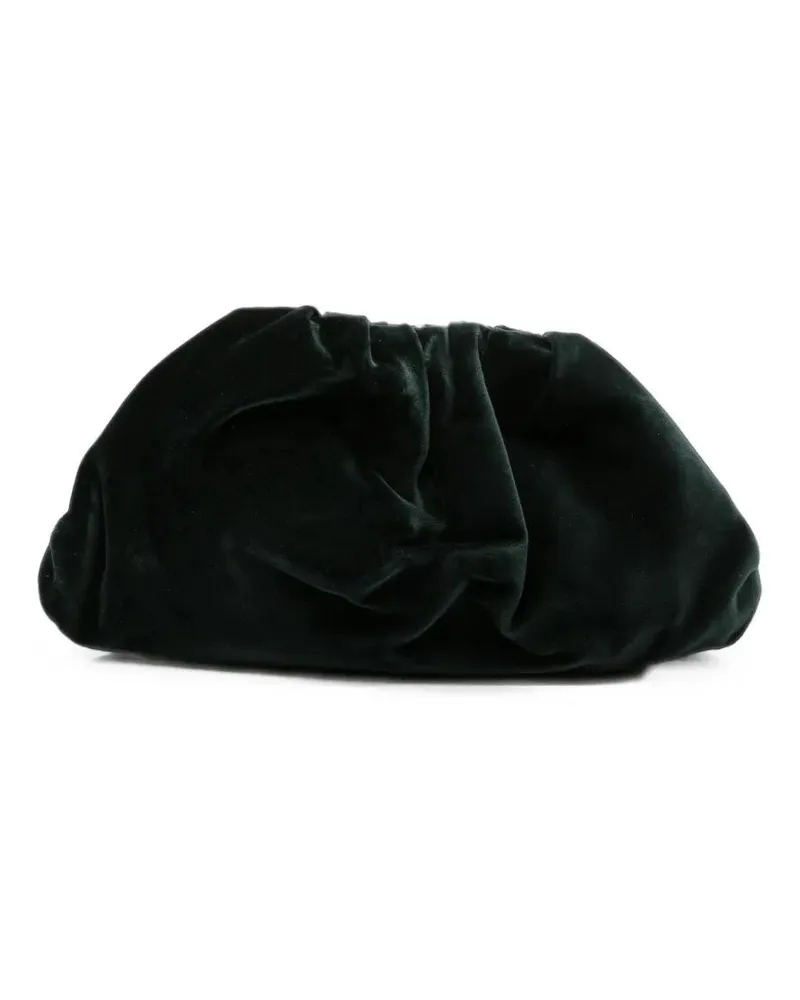 Antonelli Firenze Handbag Velvet Pouch 'Tuc Green