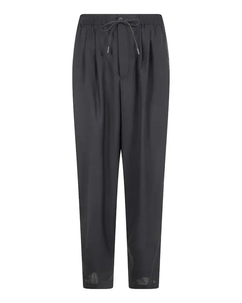 Pantaloni Torino Wide Leg Trousers Black