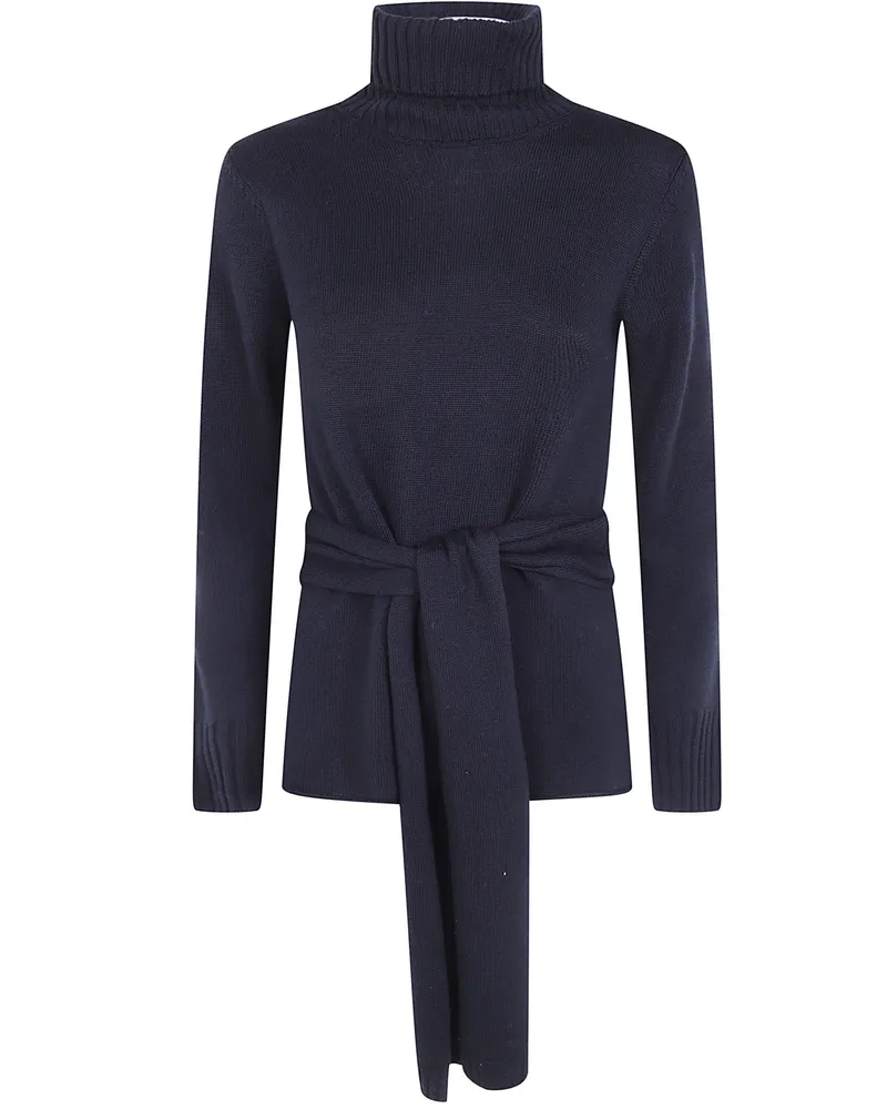 Pier Antonio Gaspari Sweater High Neck "Nodes Black