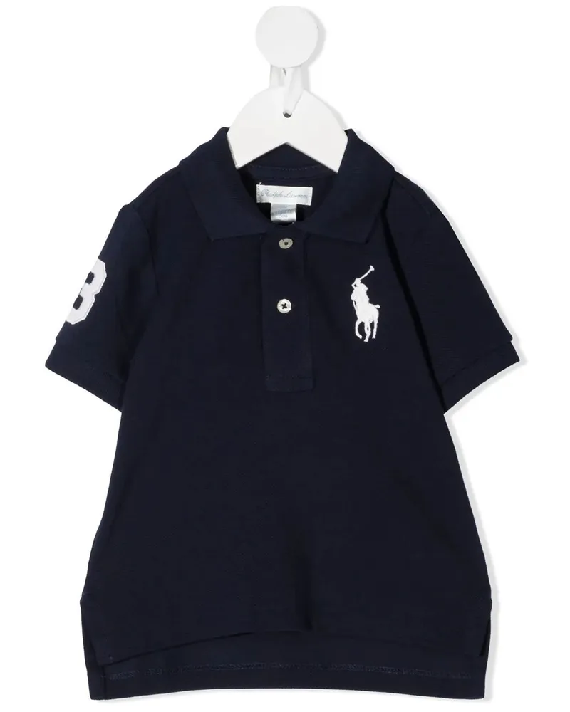 Ralph Lauren Polo Shirt Short Sleeve "Ss Kc Tops Knit Blue