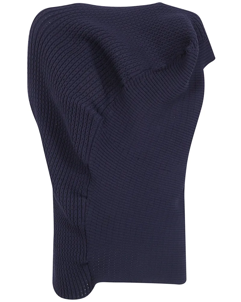 Issey Miyake Top Found Stone Black