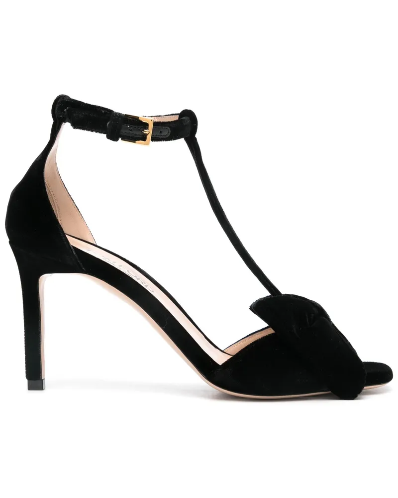 Tom Ford Open Toe T Neck High Heel Sandal Black