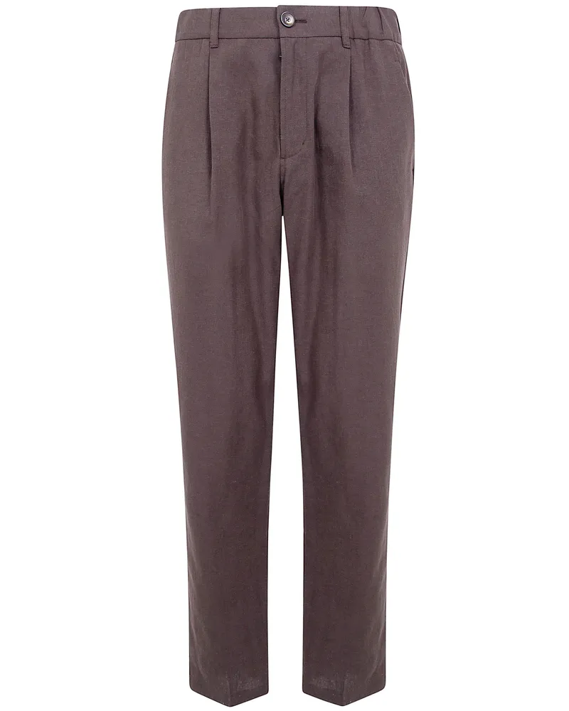Herno Classic Trousers Brown