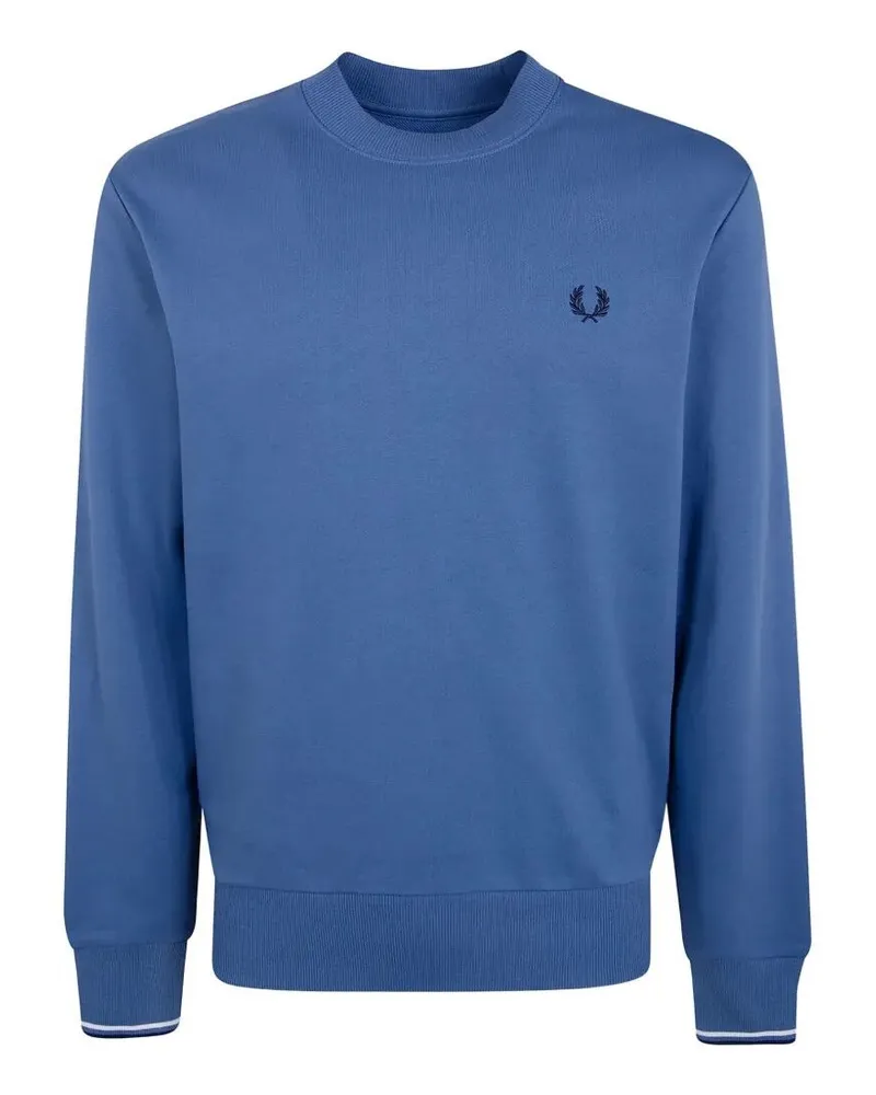 Fred Perry Fred Perry" Crew Neck Sweatshirt Blue