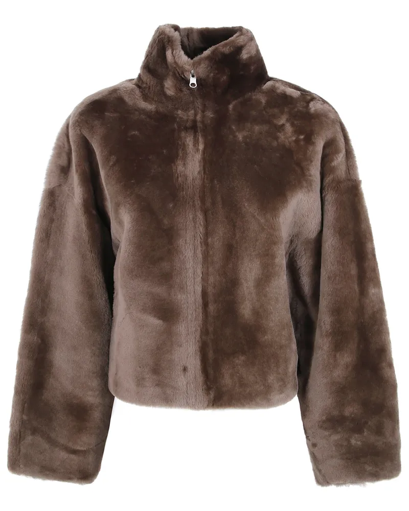 Arma Jacket Leather "Indy Brown