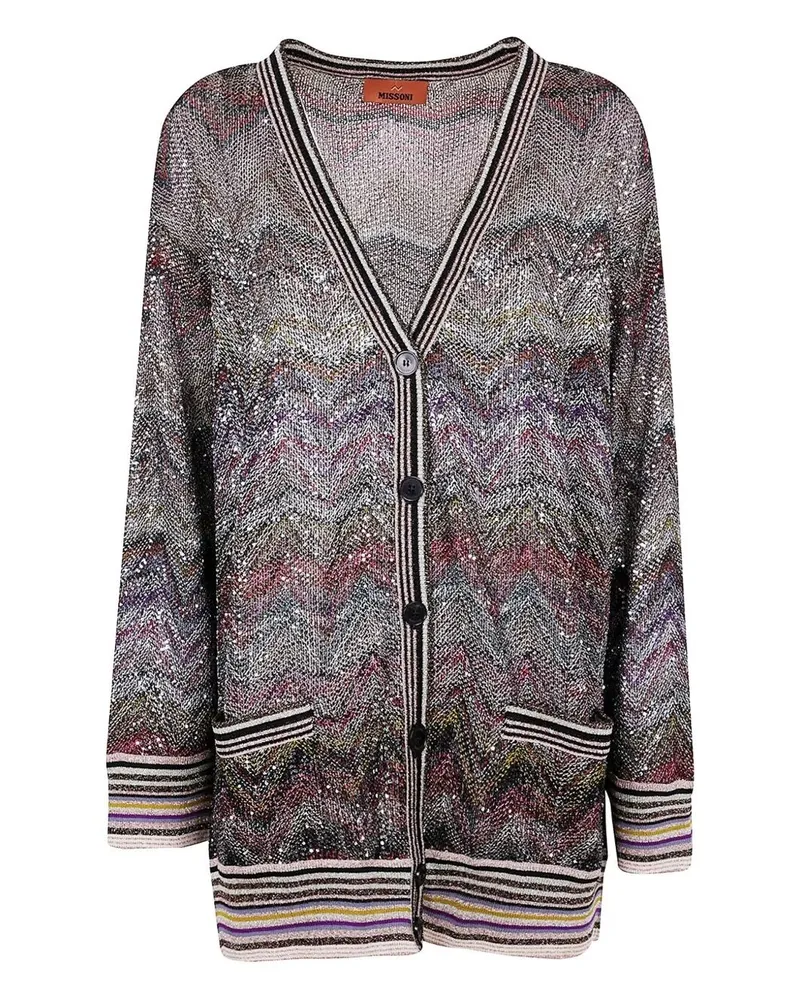 Missoni Caperdoni Cardigan With Sequin Multi