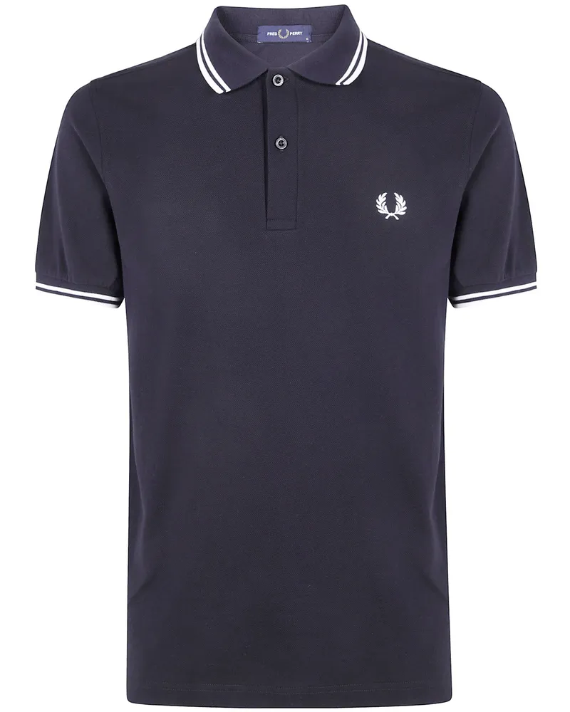 Fred Perry Fred Perry" Twin Tipped Fred Perry Shirt Black