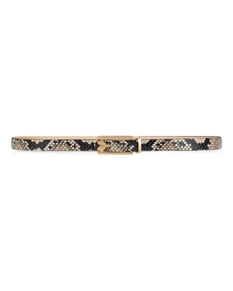 Victoria Beckham Belt 1.5Cm "Dorian Beige