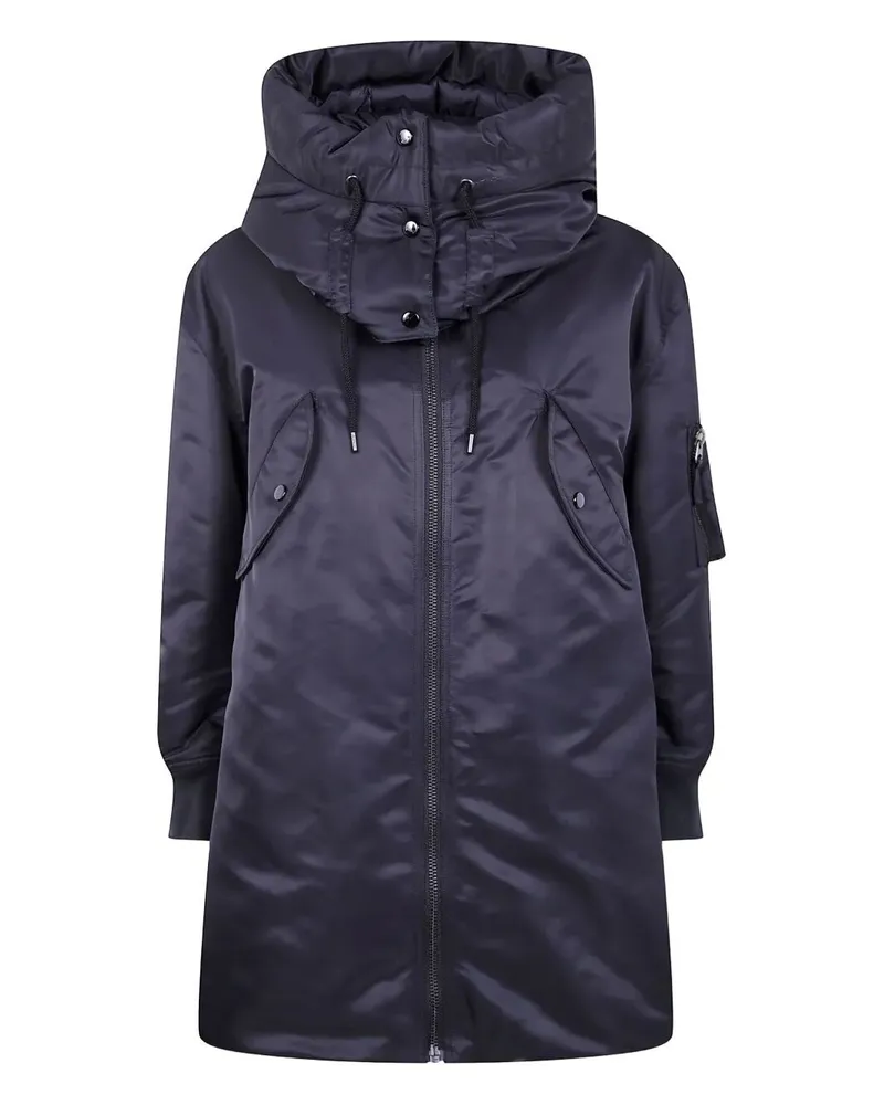 ASPESI Bomberone" Double Breasted Jacket Black