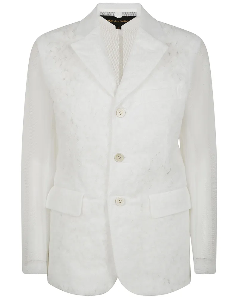 Comme des Garçons Woman Jacket White