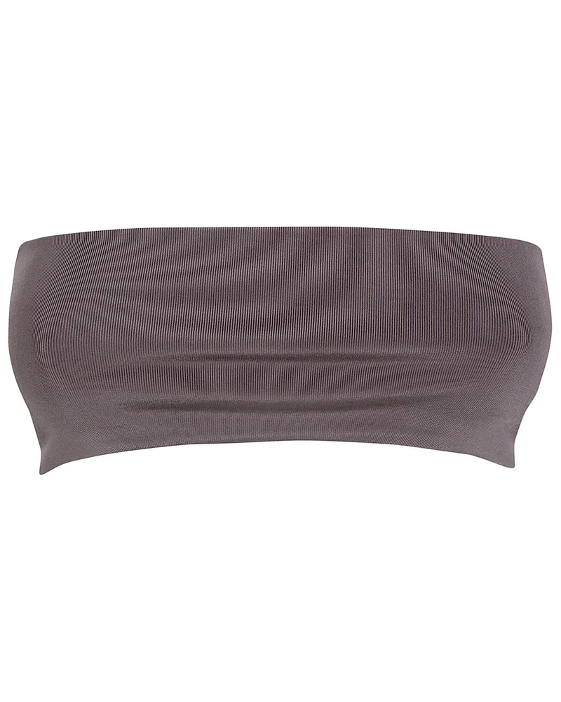Rick Owens Bandeau Top Gray