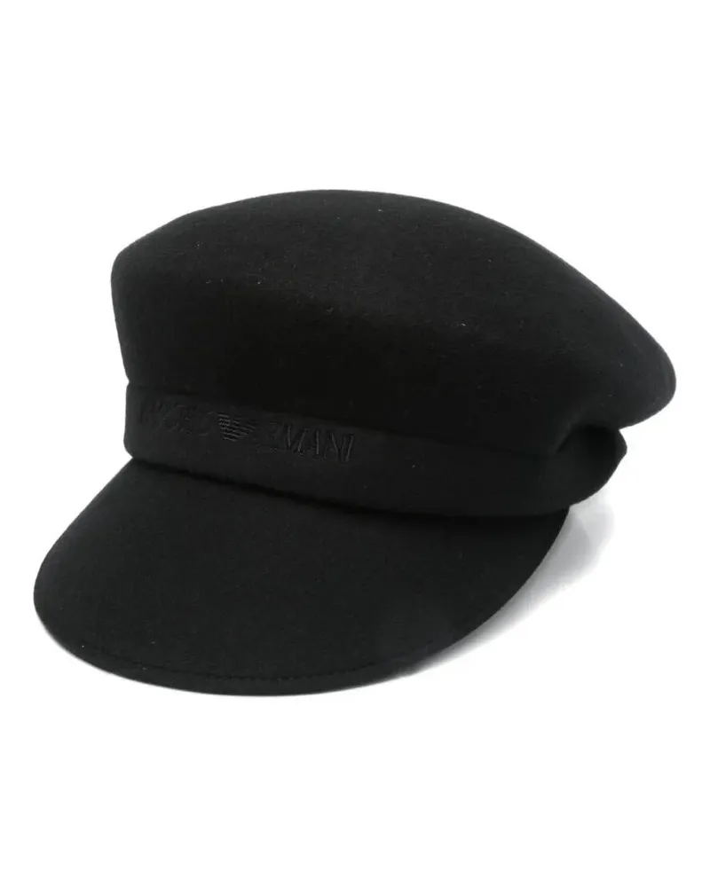Emporio Armani Hat With Visor Black