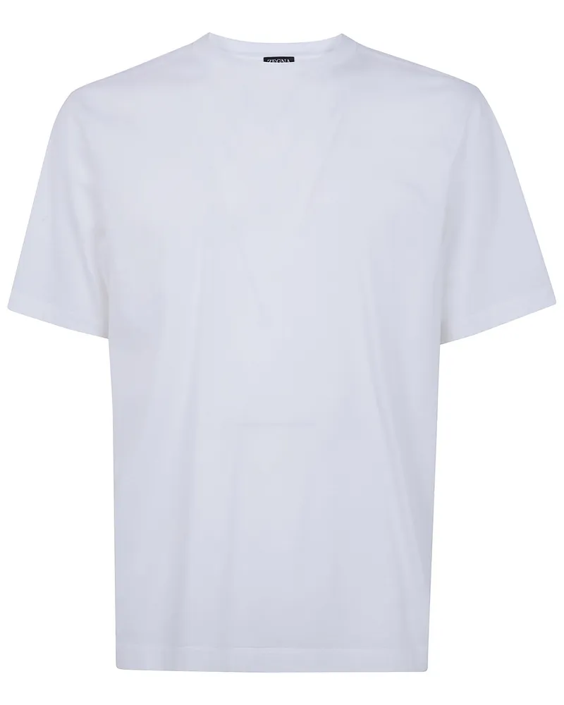 Ermenegildo Zegna Z Lux Leisurewear" T-Shirt White