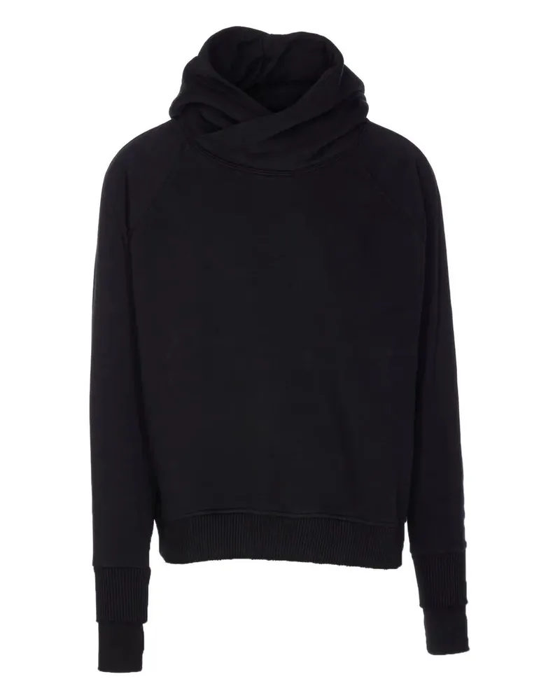 THOM KROM Hooded Men Sweatshirt Black