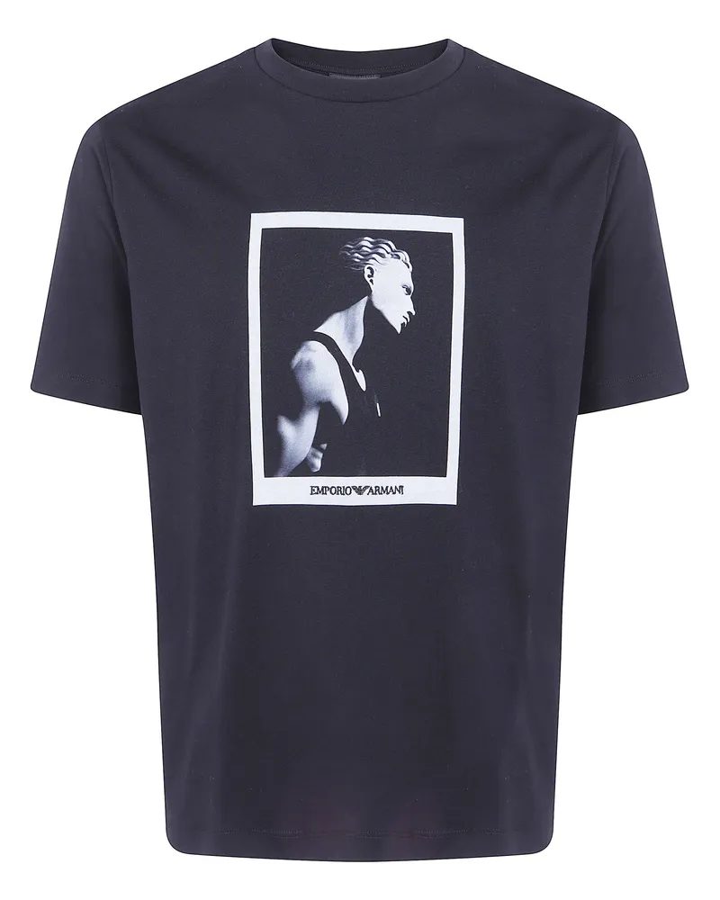 Emporio Armani T-Shirt Classic Round Neck "Classic Round Neck T-Shirt Black