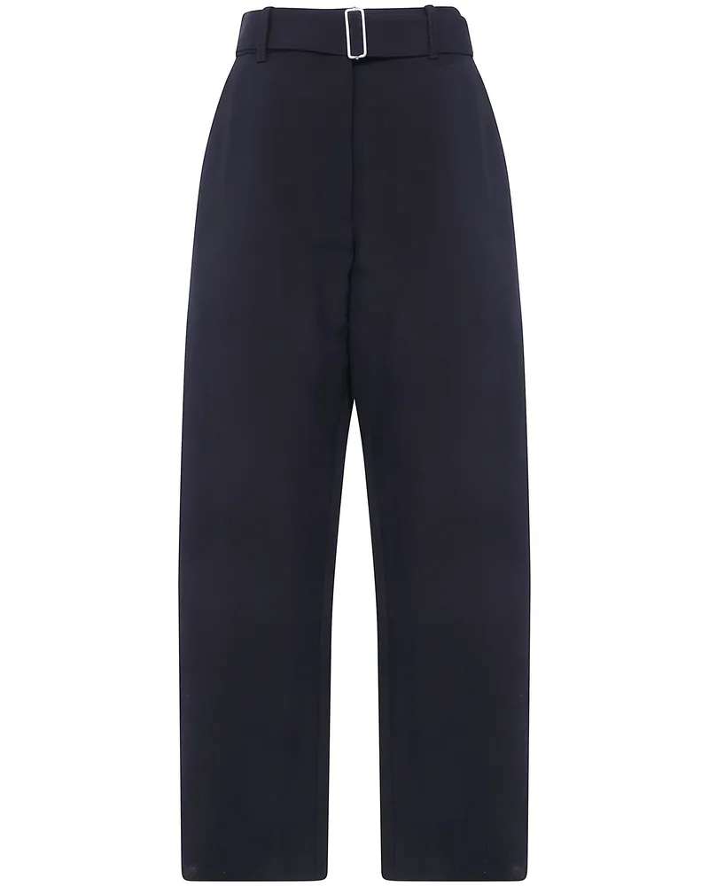 Studio Nicholson Pants Belted Round Leg Pant Black