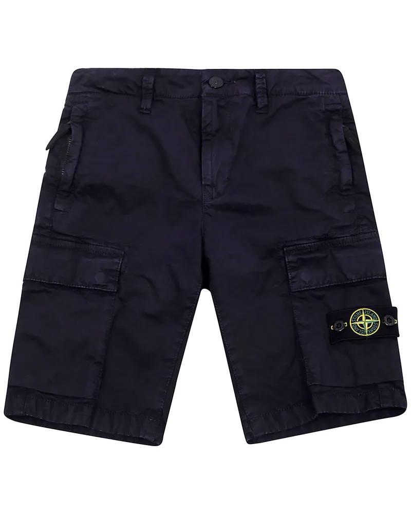 Stone Island Regular Bermuda Trousers Blue