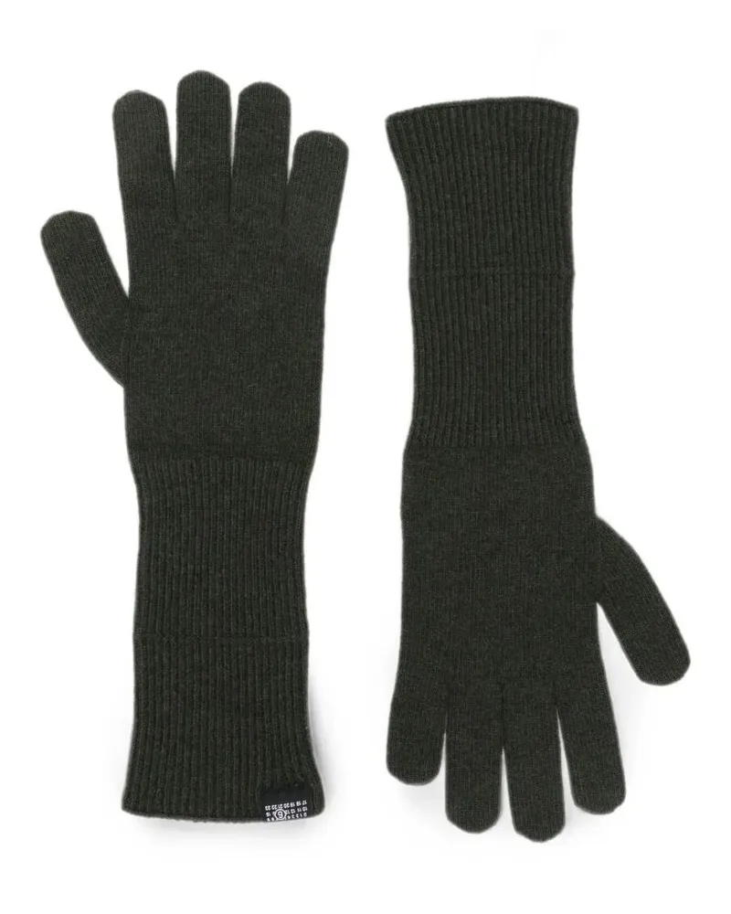 Maison Margiela Gloves Midi "S52ts0050.M13293 697 Khaki Green