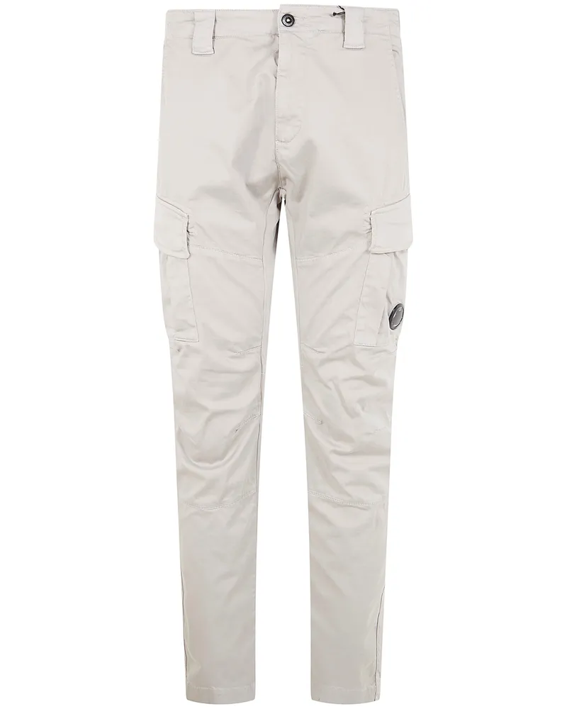 C.P. Company C. P. COMPANY Stretch Sateen Ergonomic Cargo Pants Gray