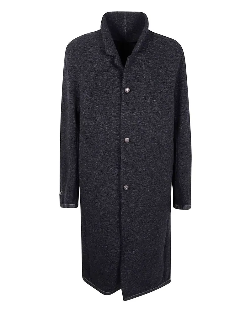Isaac Sellam Long Blazer" Leather Jacket Gray