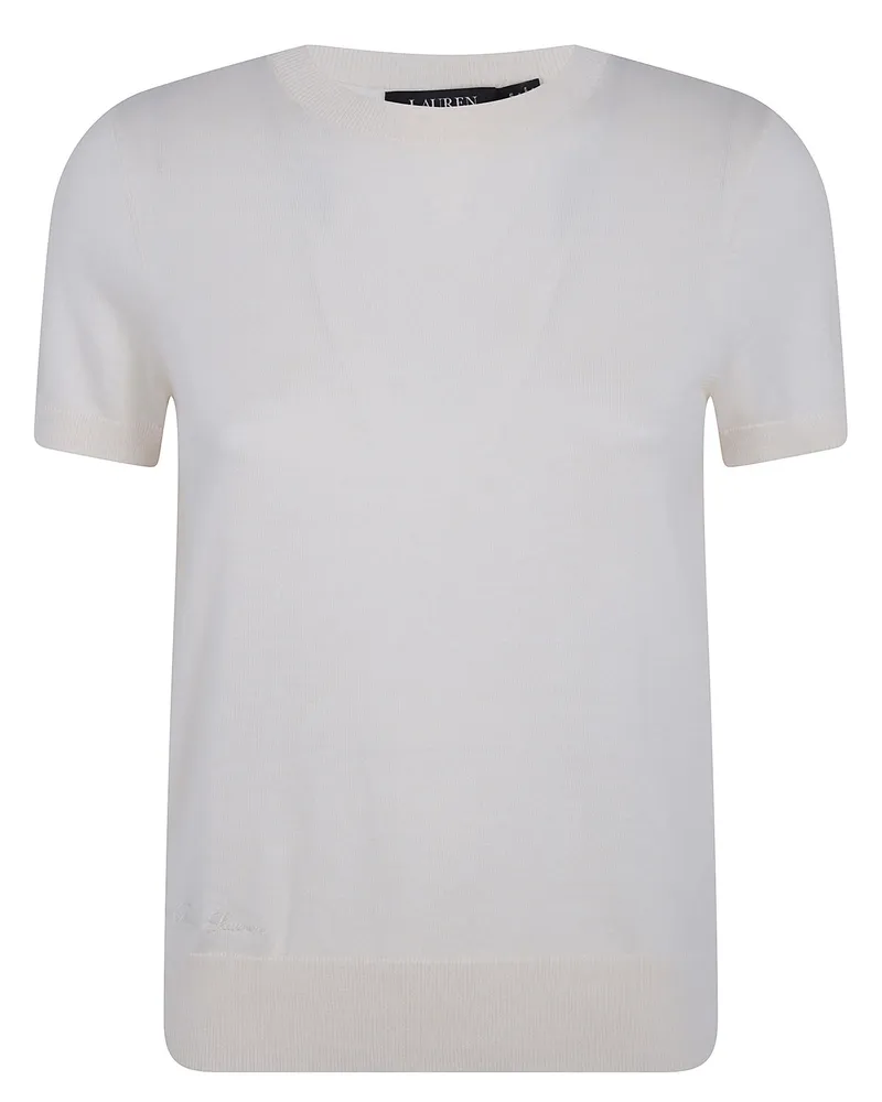 Ralph Lauren Sweater Short Sleeves Pullover White