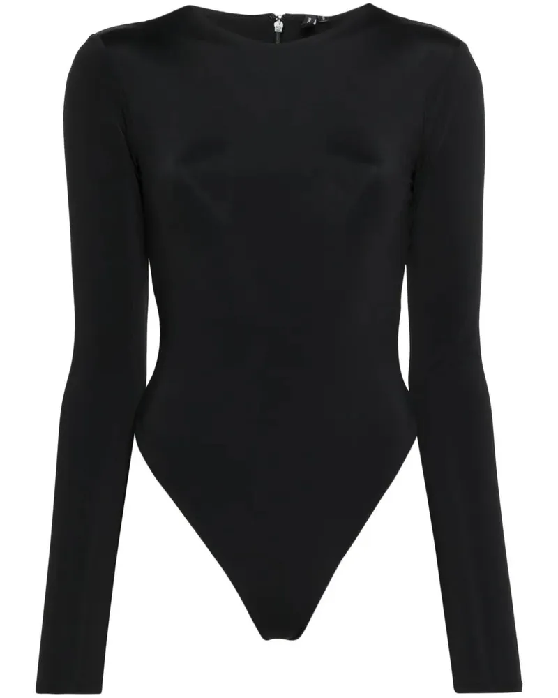 Entire Studios Long Sleeves Bodysuit Black
