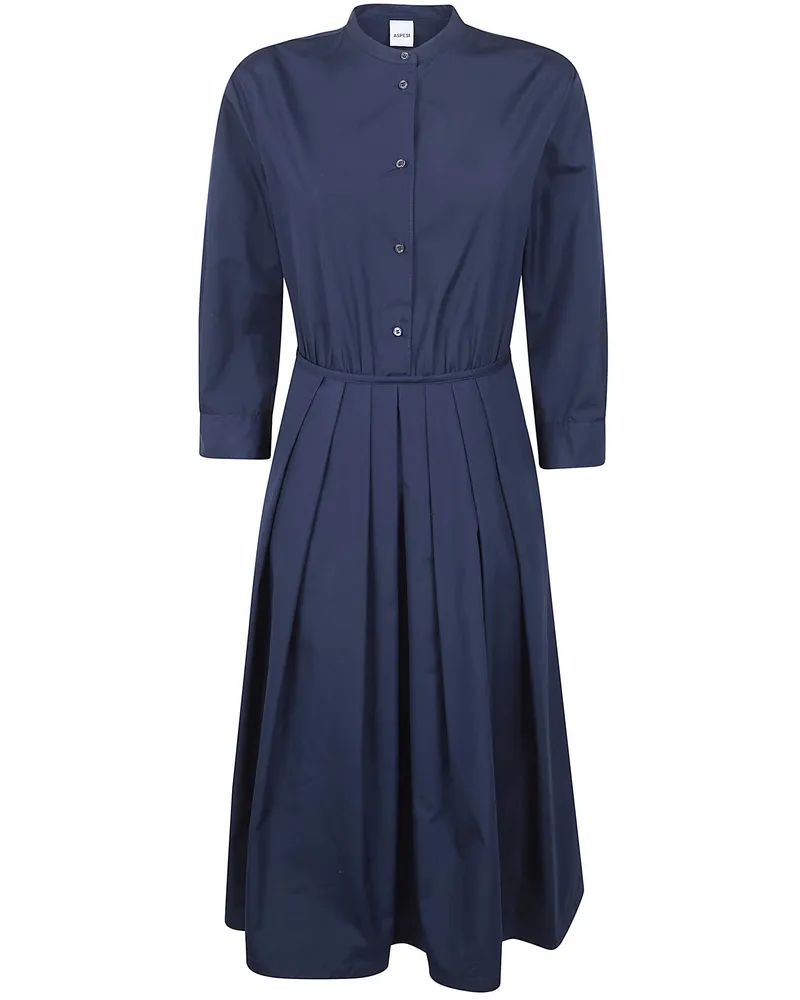 ASPESI Midi Dress Blue