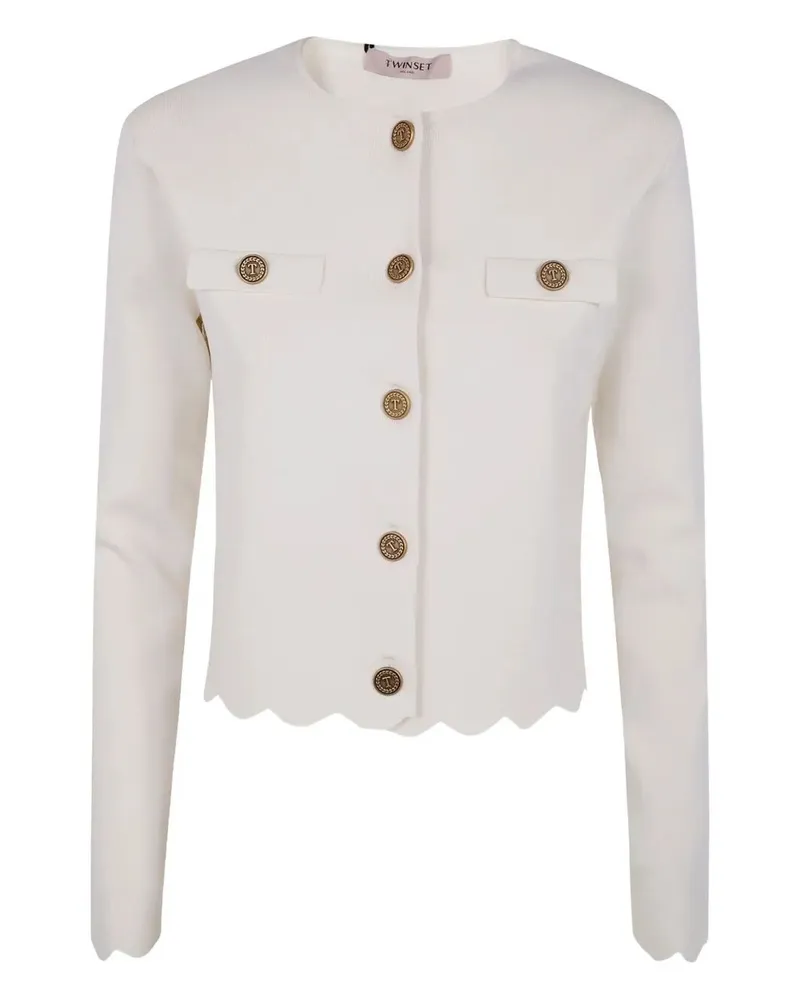 Twin-Set Short Jacket White