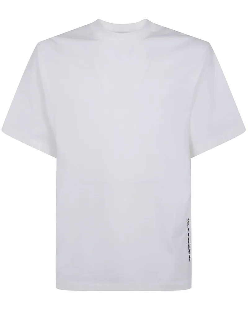 Jil Sander T-Shirt Short Sleeves "Crew Neck White
