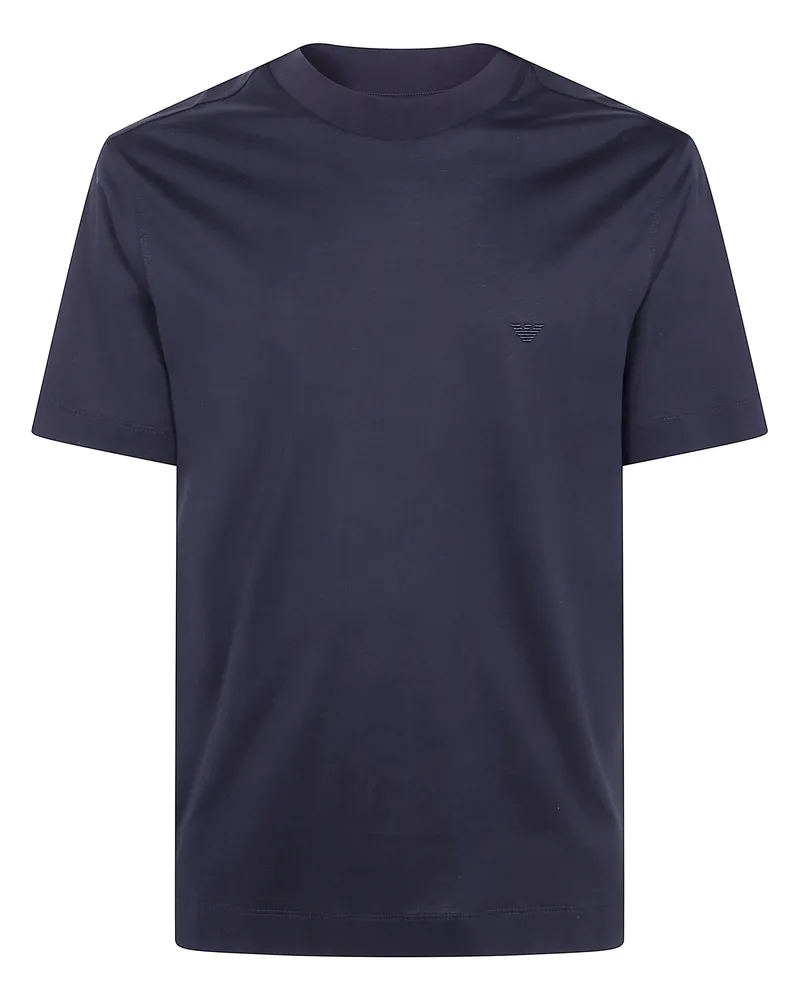 Emporio Armani T-Shirt Classic Round Neck "Em006779.Af28078 Uc001 Black