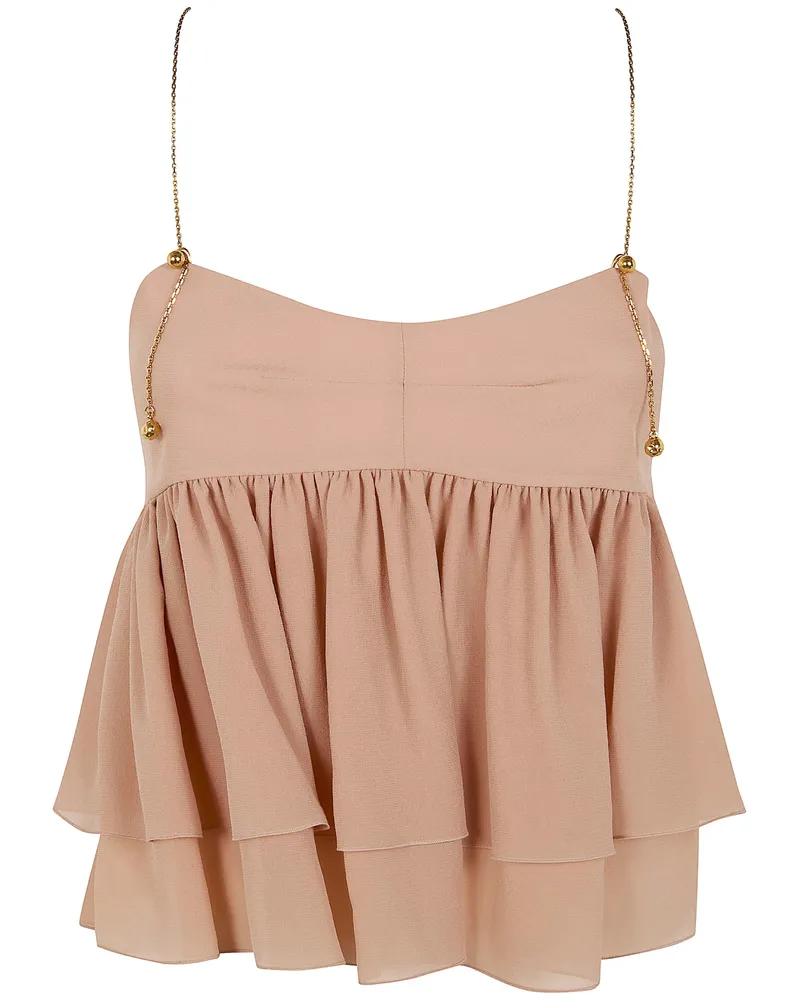 Chloé Cropped Top Pink