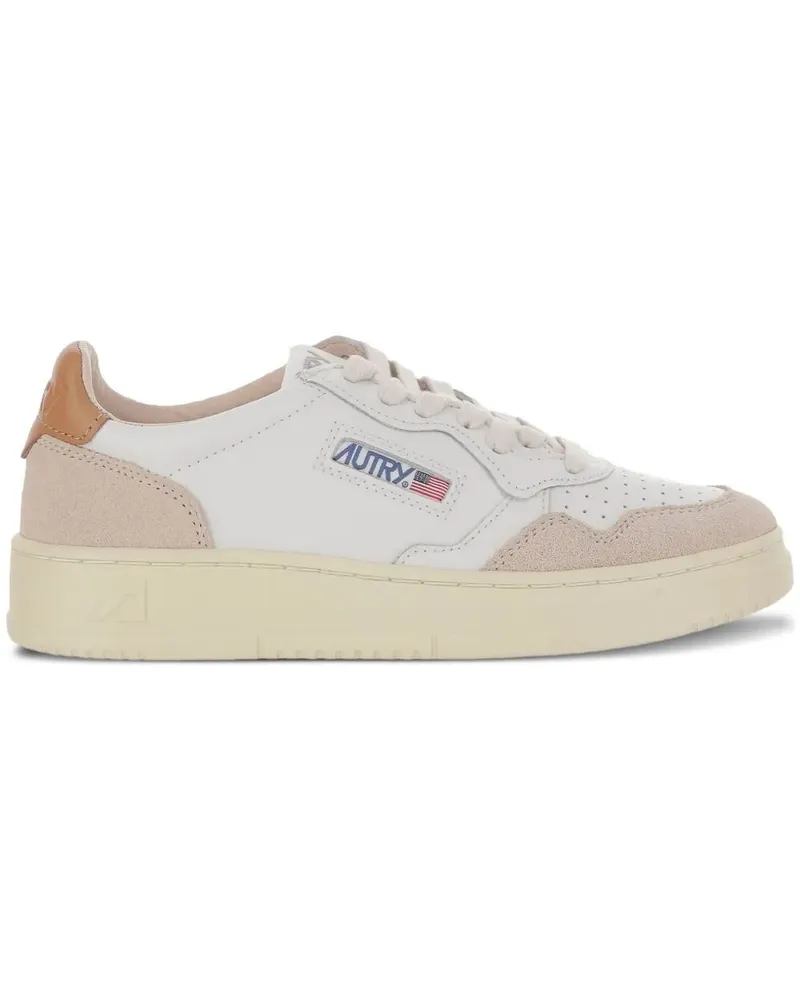AUTRY Medalist Low" Suede Sneakers White