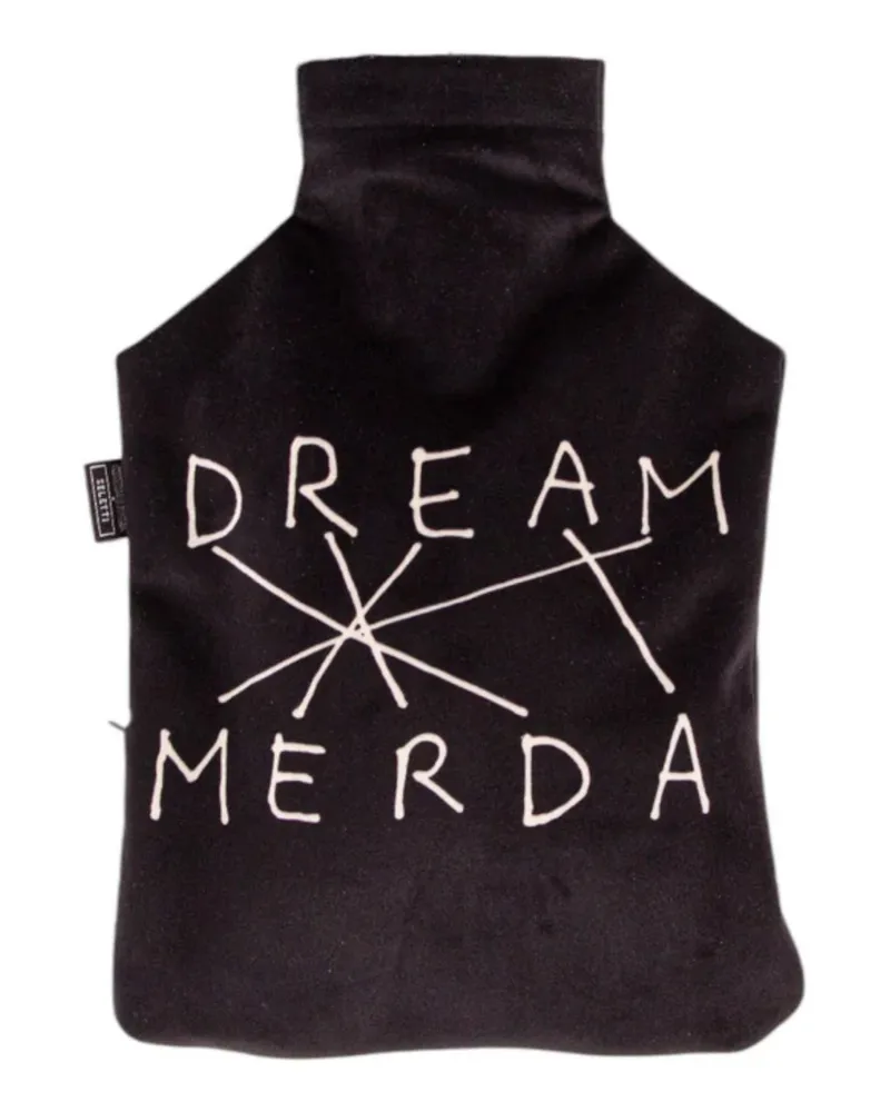 Seletti Dream Merda" Rubber And Acrylic Hot-Water Bottle Cm 24 X 37 2 Multi