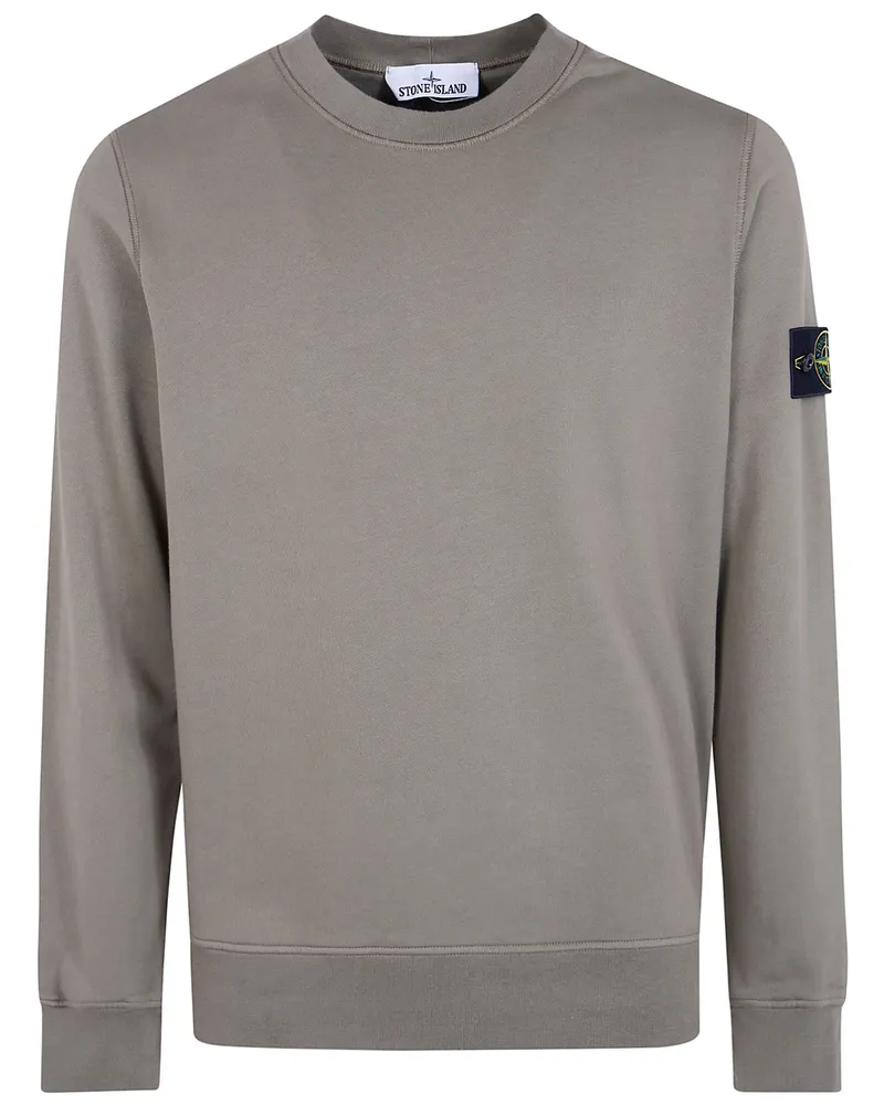 Stone Island Sweatshirt Round Neck "61000 Green