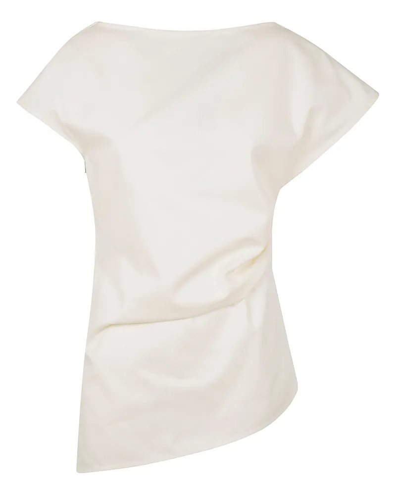 J.W.Anderson J. W.ANDERSON Asymmetric Draped Top White