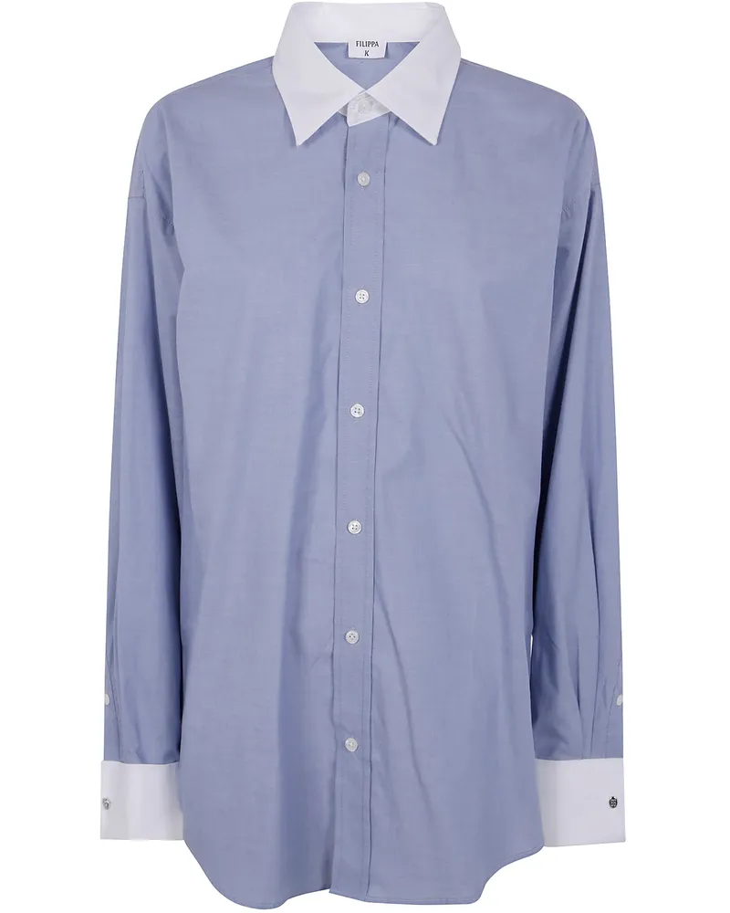 Filippa K Cotton Tuxedo Shirt By Filippa K Gray