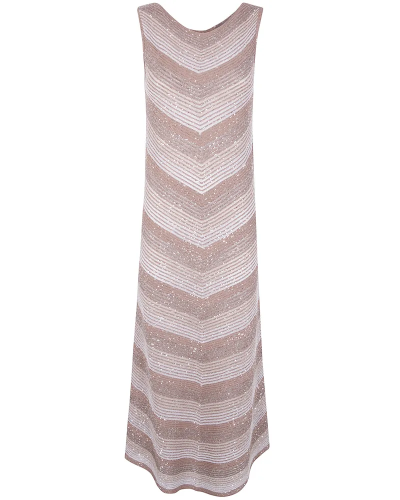 D.EXTERIOR D. EXTERIOR Degrade` Lux Long Dress Brown