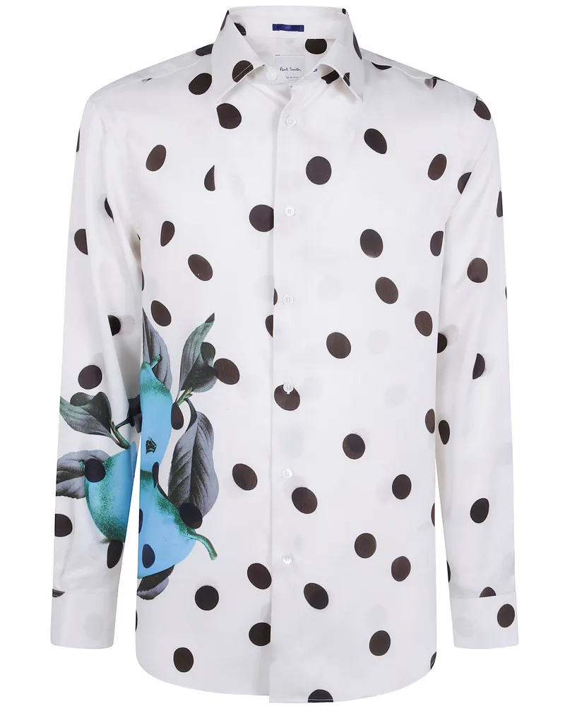 Paul Smith Shirt Regular Fit "White Dot White