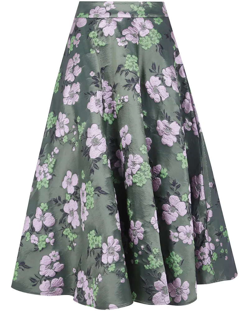 Essentiel Midi Circle Skirt "Kathyanne Green