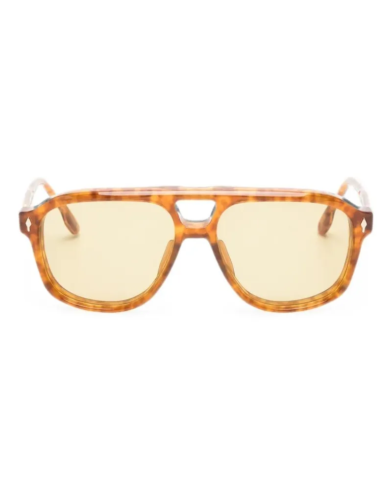 Jacques Marie Mage Sunglasses Brown