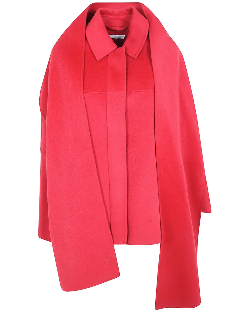 Liviana Conti Coat Wool Cashmere "William Red