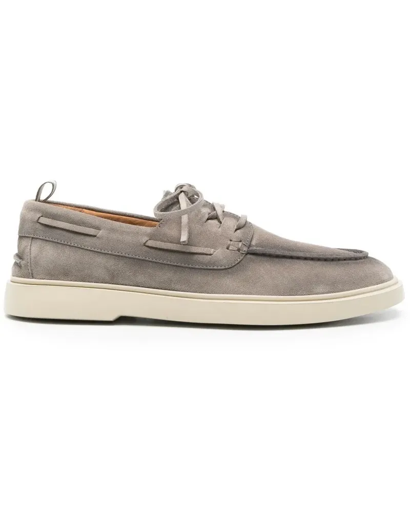 Officine Creative Italia Bones" Loafer Gray