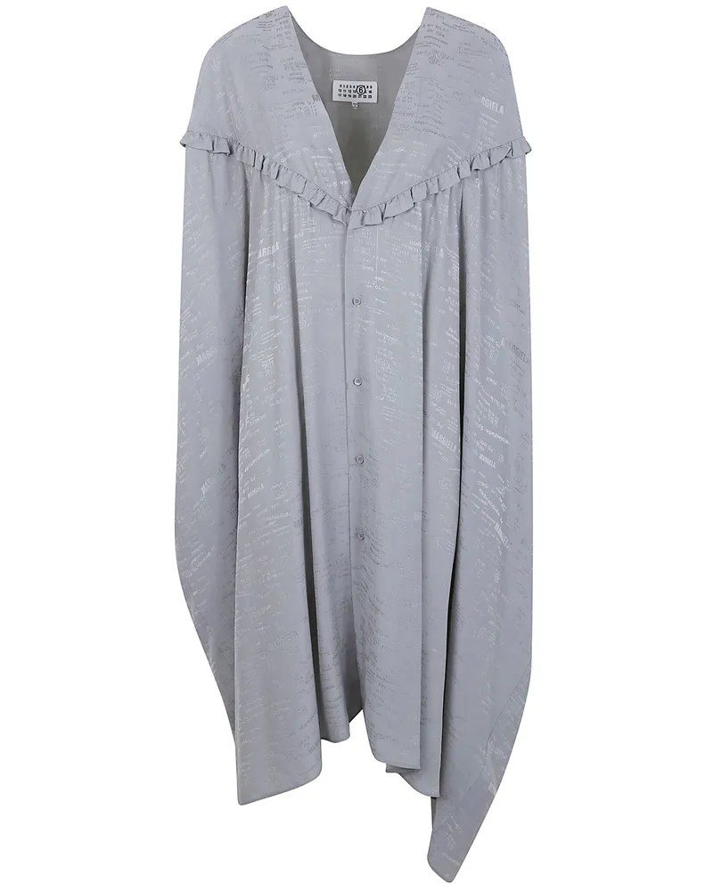 Maison Margiela Midi Dress Gray