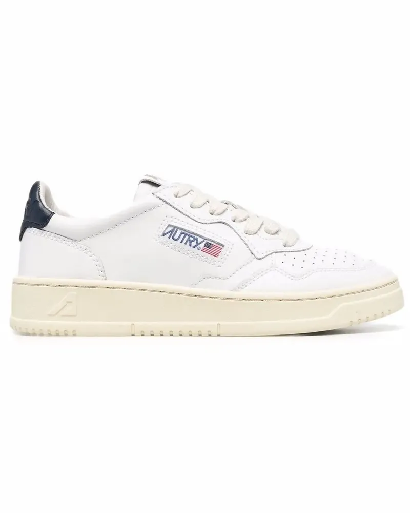 AUTRY Medalist Low" Leather Sneakers White
