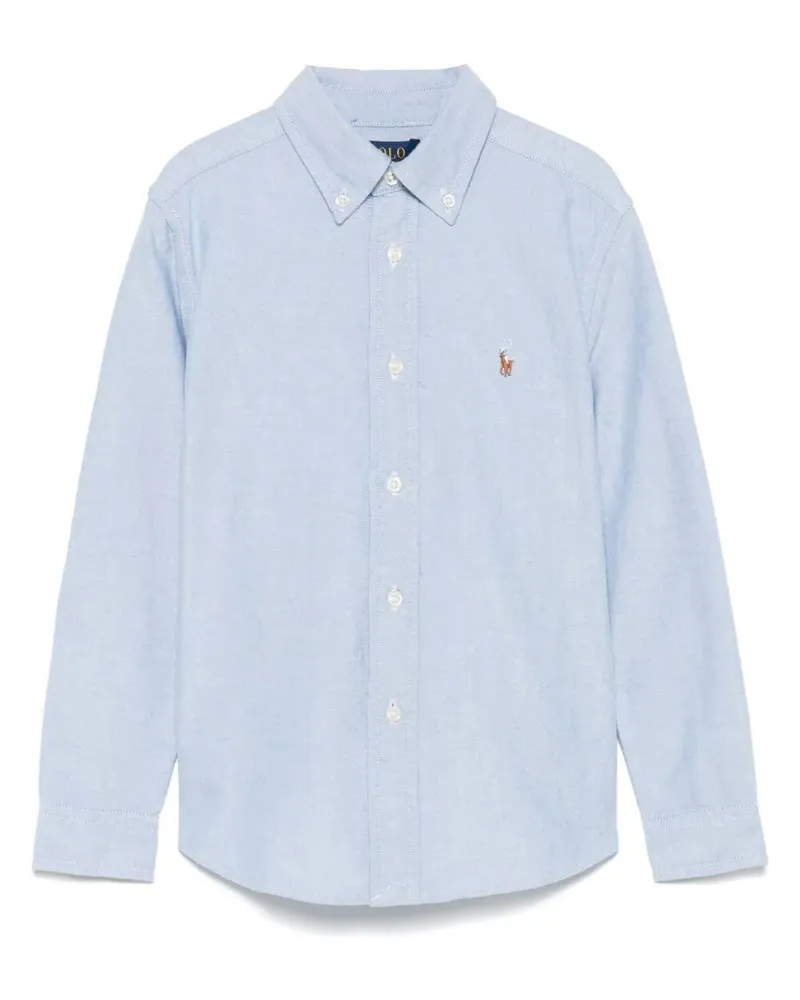 Ralph Lauren Shirt Long Sleeve "Ls Bd Tops Shirt Blue